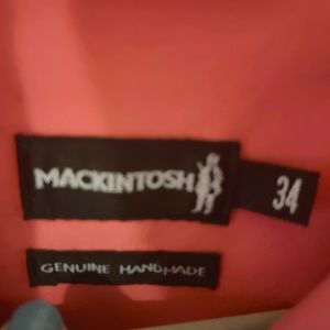 Vintage Mackintosh coat•handmade•rare color